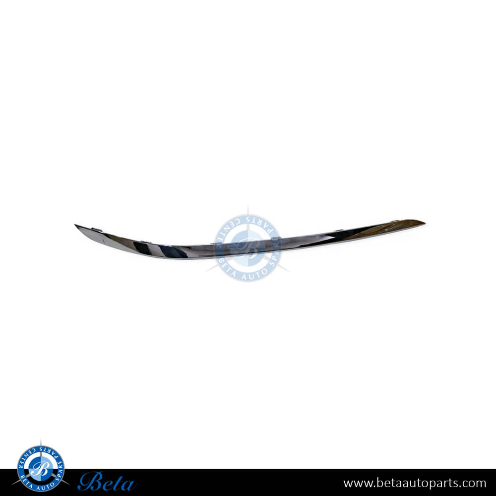 Right Side Fog Lamp Cover Lower Chrome Moulding for BMW 7 Series G11/G12 2016-2019 models, Part Number 51117362696 Right Side Fog Lamp Cover Lower Chrome Moulding for BMW 7 Series G11/G12 2016-2019 models, Part Number 51117362696
